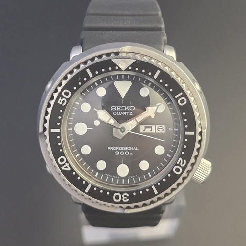 Seiko tuna quartz diver - seiko,