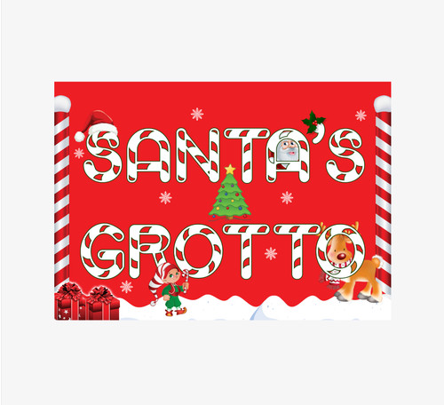Santas grotto santa father - santa,