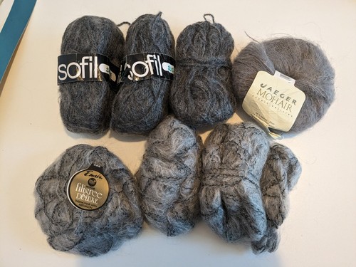 Vtg 200g mixed mohair mix - 200g,