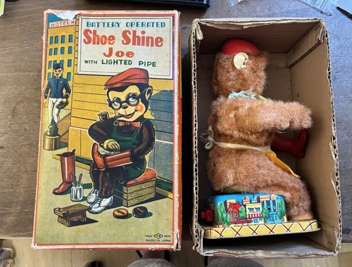 1950s battery operated shoe - battery,