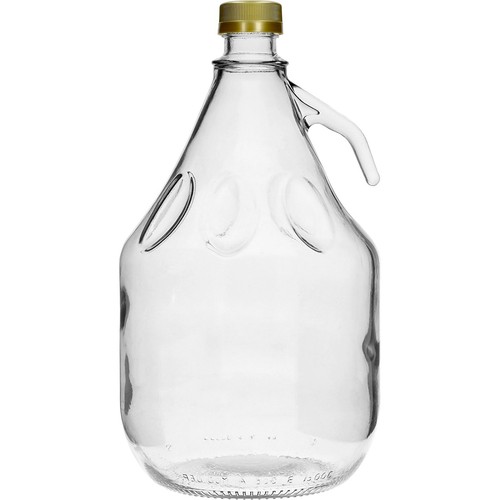 Glass demijohn with - demijohn, 3l