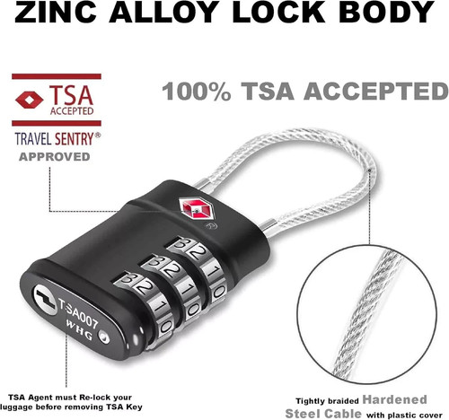Tsa approved combination - approved,