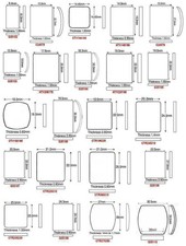 Cartier Glass Replacement Part Watch Glass Flat / Domed - Choose Size & Shape