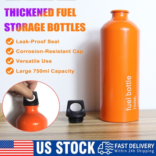Thickened aluminum fuel bottle - thickened,