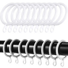 Curtain Rings Metal Hanging Hooks for Rods Pole Voile Heavy duty Curtain Rings