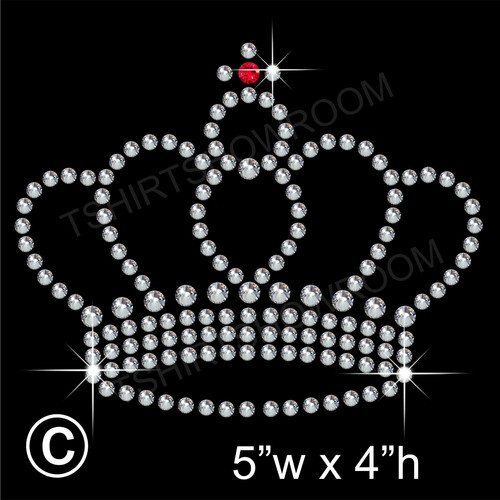 Crown rhinestone diamante - crown,