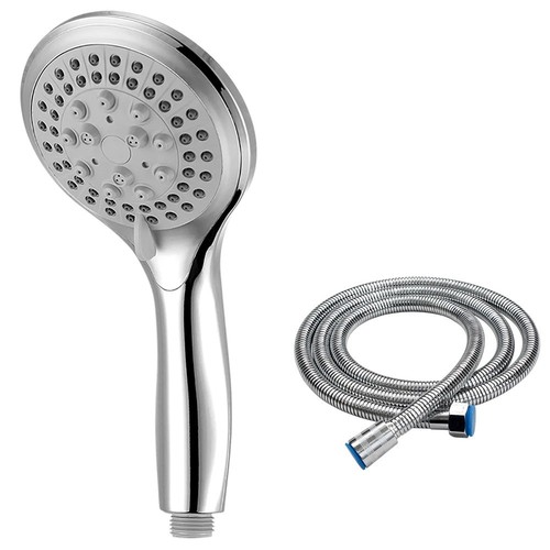 Chrome shower head and - chrome,
