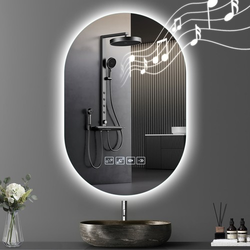 Bathroom led mirror with - led,