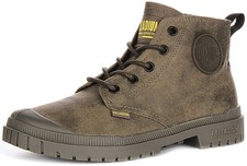 Palladium Pampa Hi Wax Rugged Boot In Brown UK 10