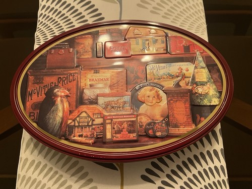 Mcvities biscuit tin late - tin,