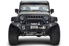 FRONT STEEL BUMPER ALASKA PARAMOUNT AUTOMOTIVE JEEP WRANGLER JK 2007-2018