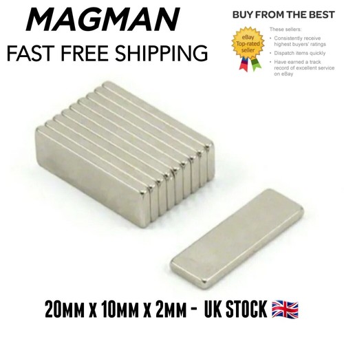 N52 strong block magnets 20mm - strong,
