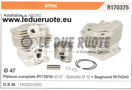 114002012100 cylinder and - 114002012100,