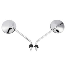 Chrome Rearview Mirror Set For