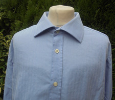 MENS 17" COLLAR HAWES & CURTIS