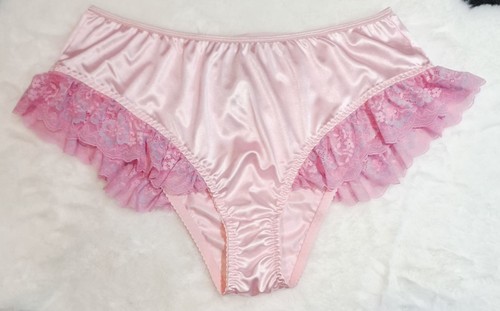 Pink silky glossy stretch - glossy,