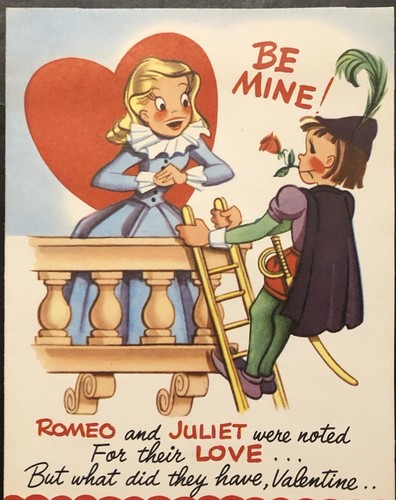 Vtg valentine diecut - valentine,