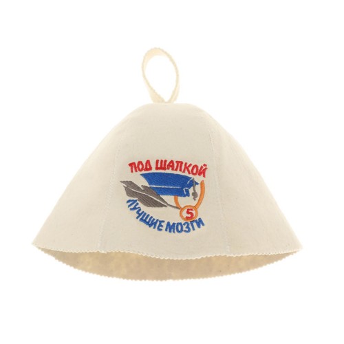 Wool felt sauna - wool, hat