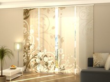 Sliding Panel Curtain for Room