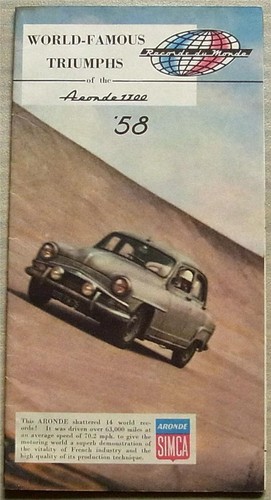 Simca aronde 1300 - simca, car
