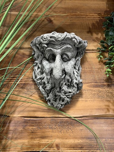 Stone garden green man - stone,