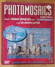 PHOTOMOSAICS "NYC Skyline" - 1000 Pieces -  Jigsaw Puzzle 100% COMPLETE