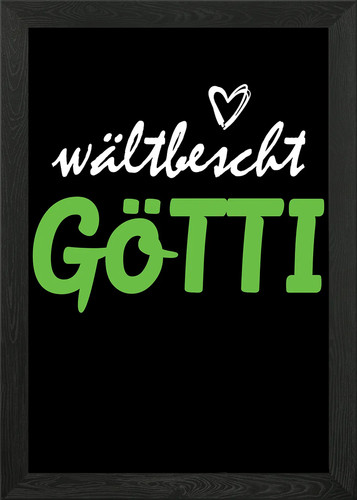 Wltbescht gtti framed - wltbescht, wall