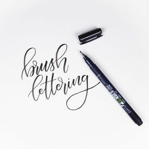 Tombow brush pen fudenosuke - pen,