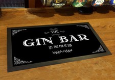 The Gin Bar runner, vintage