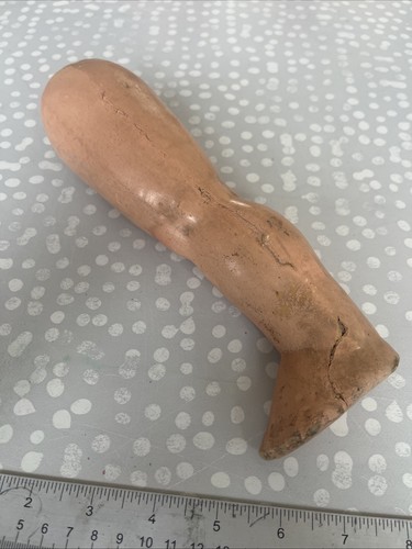 Vintage doll part right leg - right,