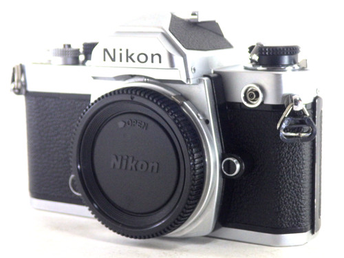 Nikon silver 35mm slr - slr, film