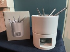 Ceramic Fondue Set for Cheese