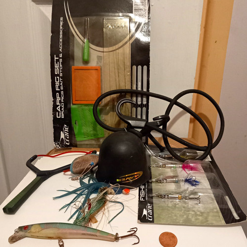Vintage fishing job - job, lot
