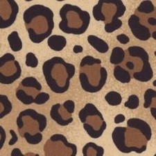 100% Cotton Poplin Animal Leopard Cat Print Craft Fabric Material 112cm wide