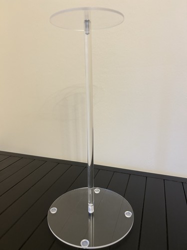 Clear acrylic - clear,