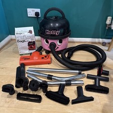Hetty Henry Hoover Vacuum Numatic Many Attachments, 9 New Bags, Henry Airo Brush