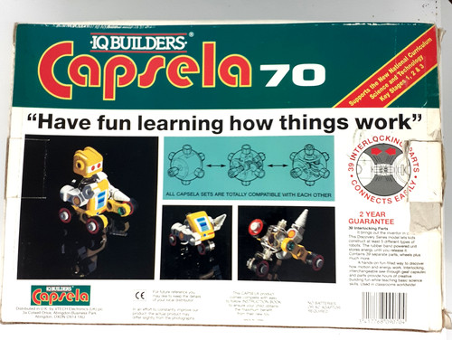 Capsela vintage toy iq - vintage,