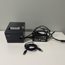 Epson TM-T88V M244A Receipt printer  USB & SERIAL With Power Supply & USB Cable.