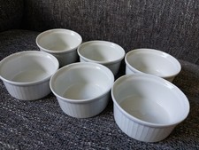 6 X PILLIVUYT FRANCE White