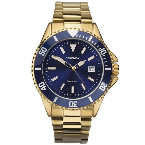 Sekonda watch 1516 mens gold - 1516,