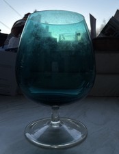 Large Vintage Turquoise Blue