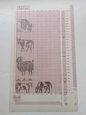 1  Hand Drawn Mylar Sheet For  Knitmaster Electronic Knitting Machine