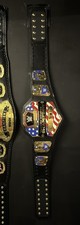 WWE Offical United States Championship Title Belt Replica Commemorative Belt/bag