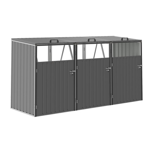 Sorting triple wheelie bin - triple,