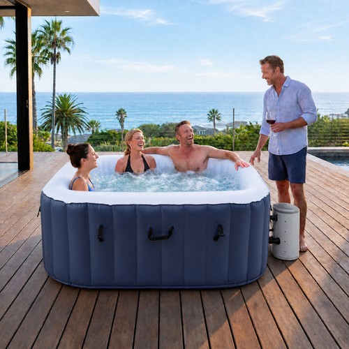 Person inflatable hot - 4, tub