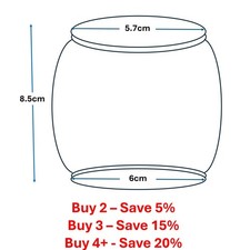 New Camping Glass Shade CLEAR