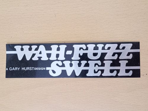 Vintage wah fuzz - swell, gary