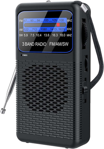 Band pocket radio - am,