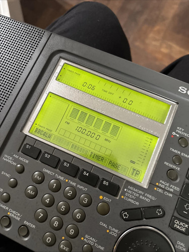 Rare sony icf sw77 - rare, band