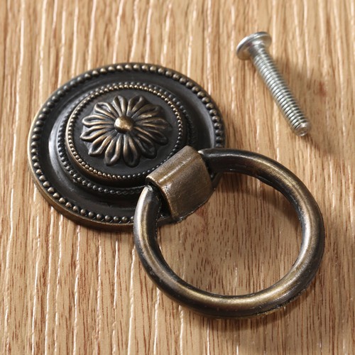 Retro round alloy cabinet door - retro,